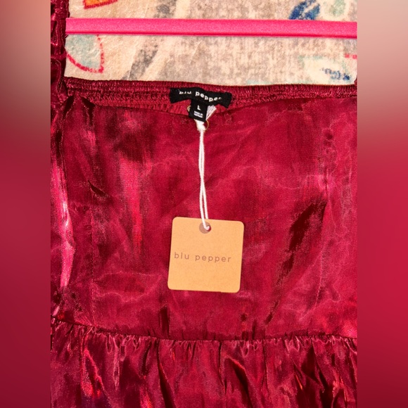 Blu Pepper Red Dress - Picture 4 of 5